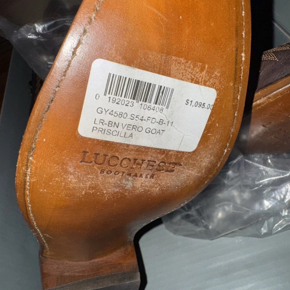 Lucchese Women’s Priscilla Boots
Size 11 b
New with box - Picture 4 of 6